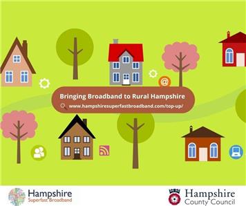  - Hampshire County Council adds £1million to Rural Broadband Scheme
